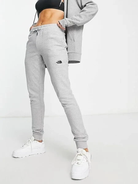 The North Face skinny joggers in grey Exclusive at ASOS - фото 1 - id-p116163311