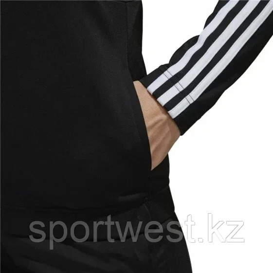 Женский спортивный костюм Adidas Three Stripes Чёрный - фото 6 - id-p116163426