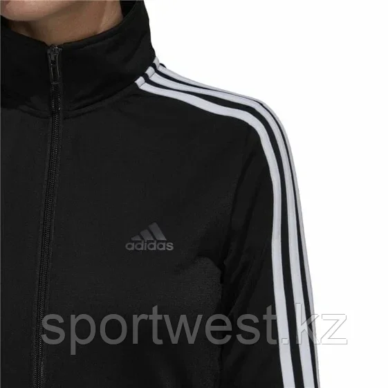 Женский спортивный костюм Adidas Three Stripes Чёрный - фото 7 - id-p116163426