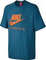 Nike Koszulka męska NK INTL CRW SS czarna r. L (834306-010-S)