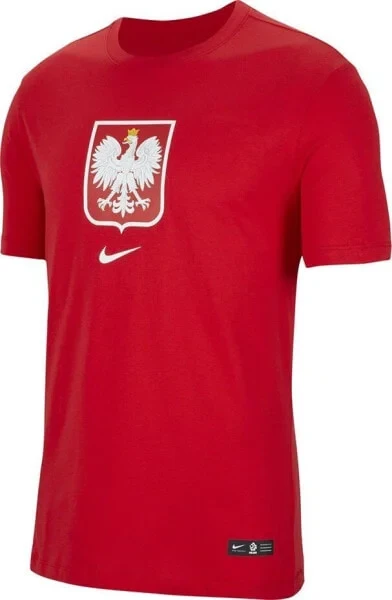 Nike Męski T-shirt piłkarski Polska XL - фото 1 - id-p116163482