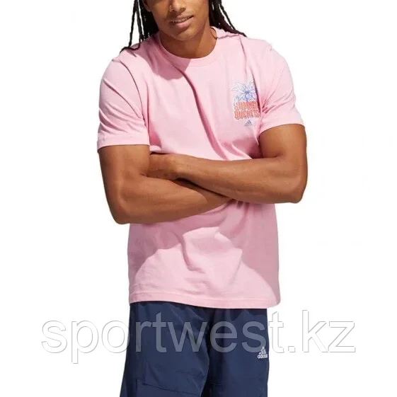 T-shirt adidas Splash On Graphic M H42072 - фото 2 - id-p116163507