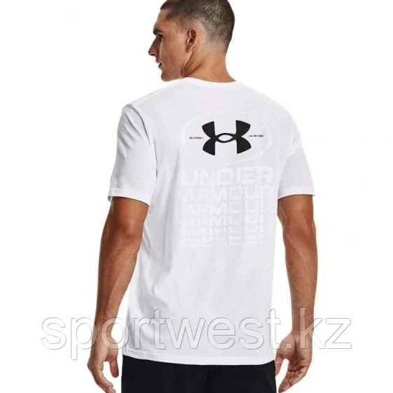 Under Armor Repeat Ss graphics T-shirt M 1371264 100 - фото 4 - id-p116163702