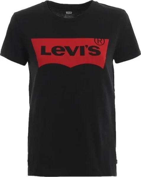 Levi`s Levi's The Perfect Large Batwing Tee 173690201 czarne XXS - фото 1 - id-p116164079