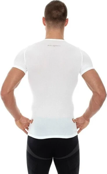 Brubeck Koszulka damska typu base layer z krótkim rękawem biała r. S (SS10540) - фото 3 - id-p116164211