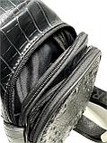 Мужская нагрудная сумка-сленг-кобура "Cantlor"(высота 25 см, ширина 15 см, глубина 6 см), фото 5