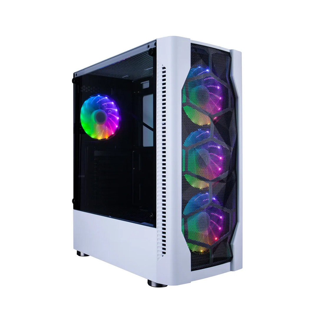 Компьютерный корпус 1STPLAYER D4 White без Б/П D4-WH-1F5MW-3F5SW