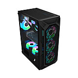 Компьютерный корпус 1STPLAYER FIREBASE X6-BK без Б/П X6-BK-4F2C3, фото 3