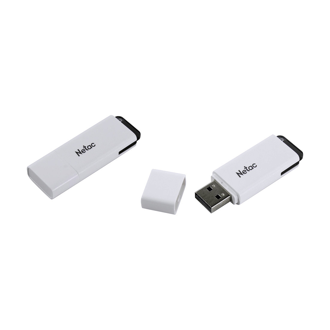 USB-накопитель Netac NT03U185N-064G-20WH 64GB - фото 1 - id-p116166781