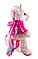 Мягкая игрушка Рюкзак Единорог с пайетками, бело-розовый, 40 см Гулливер, фото 4
