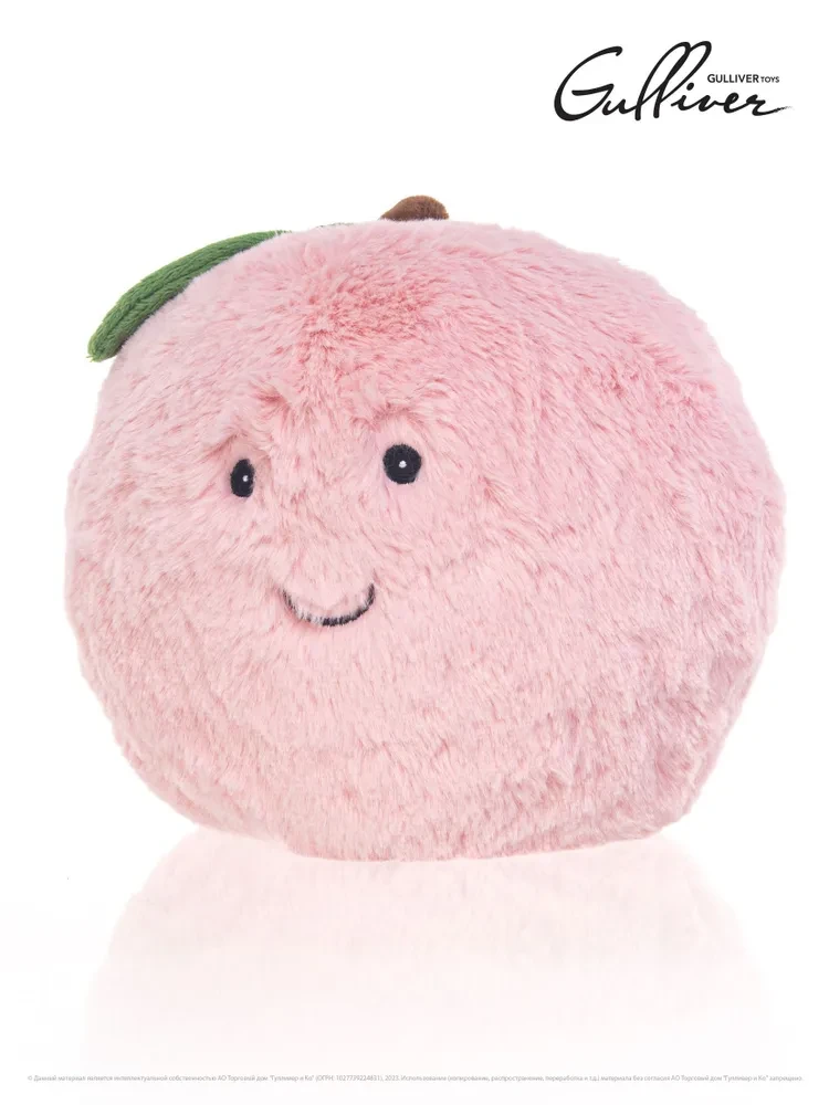 Мягкая игрушка Яблочко розовое, 20 см Гулливер - фото 3 - id-p116168567