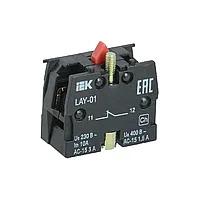 Контактный блок 1р для серии LAY-01 IEK E-PRO