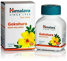 Гокшура Хималая ( Gokshura Himalaya ) для мужского здоровья, укрепляет потенцию 60 таб