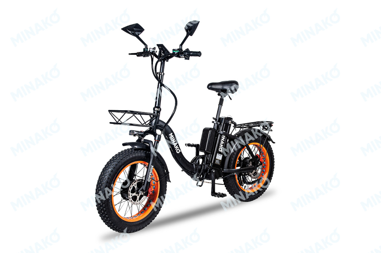 Электровелосипед Minako F11 Dual (полный привод) - фото 1 - id-p116171485