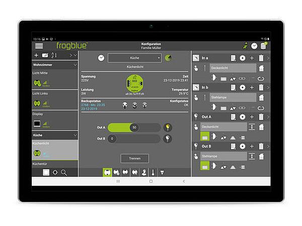 Приложение для конфигурирования умного дома frogblue ProjectApp, фото 1