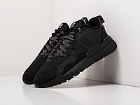 Кроссовки Adidas Nite Jogger 40/Черный 16252, 20039, 21705, 23344, 23372, Спортивный стиль, Замша, 43, Демисезон, Черный