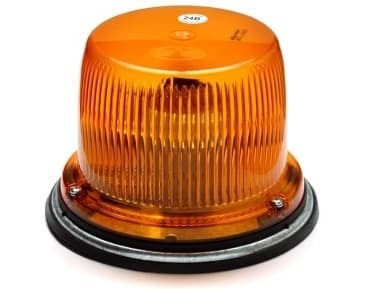 Проблесковый фонарь светодиодный Элект ФП-1М-120Д3 с магнитным креплением (оранжевый) 12/24 В - фото 1 - id-p108024692