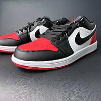 Кроссовки Nike Jodan Low, черно-красные