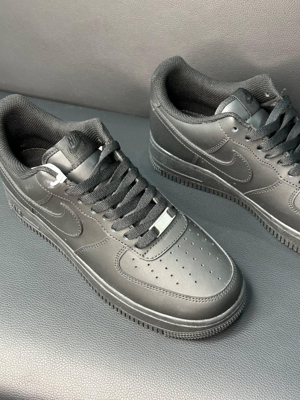 Кроссовки Nike Air Force 1, черные - фото 3 - id-p116175239