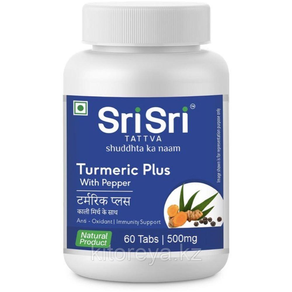 Турмерик Плюс Шри Шри ( Turmeric Plus Sri Sri ) для иммунитета 60 таб - фото 1 - id-p116175345