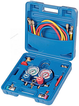 Коллектор манометрический со шлангами и муфтами в кейсе  NORDBERG