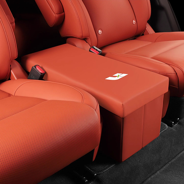 Органайзер между сиденьями автомобиля Lixiang (L8, L9, Оранжевый) - фото 1 - id-p116175857
