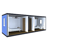 Модульное здание из контейнера жилой для ИТР