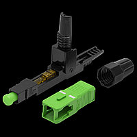 SC/APC 0,9-3,0mm fast Быстрый коннектор SC/APC для кабеля FTTH, SM