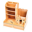 Настольный деревянный органайзер для канцелярии (4956), фото 5