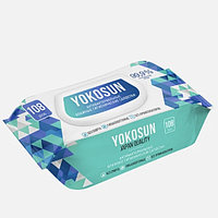 Антибактериальные влажные салфетки Yokosun, 108 шт
