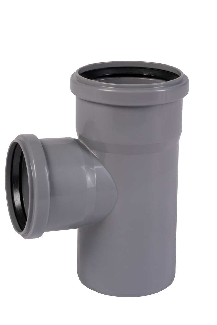 Тройник ПП для внутр. канализации HTEA 90/75x87°, Ger