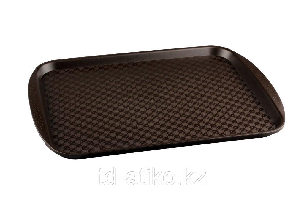 ПОДНОС (КОРИЧНЕВЫЙ-ПП) 450х350 ММ, код ТН ВЭД 3924100000