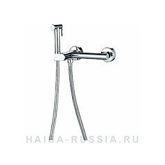 Смеситель с гигиеническим душем HAIBA HB5514 хром