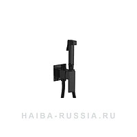 HAIBA HB5512-7 гигиеналық душы бар араластырғыш қара