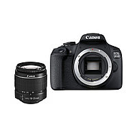 Цифровой зеркальный фотоаппарат Canon EOS 2000D kit EF-S 18-55 DC III Black (2728C007AA)