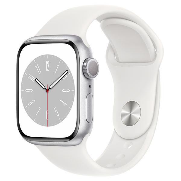 IWatch S8 GPS 45 MM Sport Band Silver - фото 1 - id-p116177612
