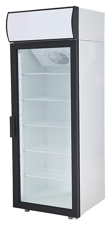 Шкаф холодильный DM107-S 2.0 (белый, обрамл.черн) - фото 1 - id-p116176310