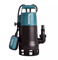 PF1010 MAKITA Насос дренажный для грязной воды 1100 Вт, Qmax-240 л/мин, Hmax-10 м, погруж.-5 м, кабель 10 м,