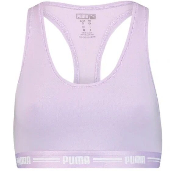 Puma Racer Back Top 1P Hang Sports Bra W 907862 07 - фото 1 - id-p116178254