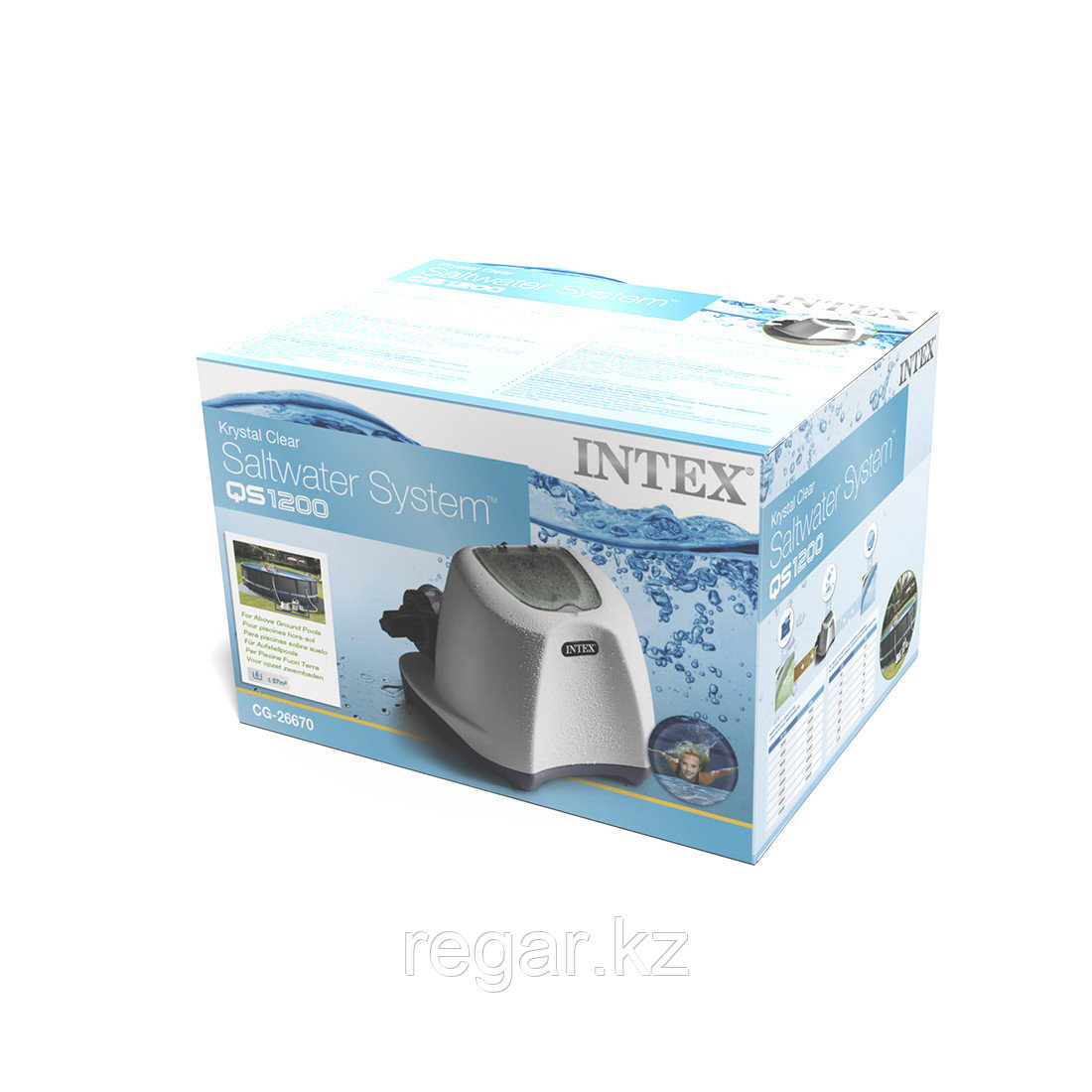 Хлоратор воды с встроенным фильтрующим насосом для бассейна Intex 26670 - фото 3 - id-p116178468