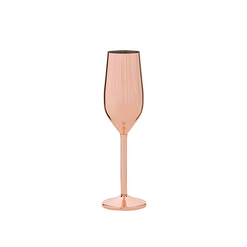 Набор бокалов для шампанского медь 220мл. продаются упаковками по 2шт/уп. (Нидерланды, Bar Proffesional) - фото 1 - id-p116179085