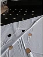 Мульчирующая пленка с перфорацией черно-белая ХозАгро 60 мкм / 1,3 м х 500 м