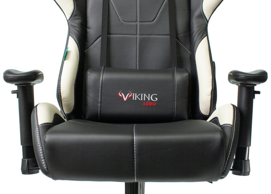 Игровое кресло Zombie VIKING 5 AERO WHITE, черный, белый - фото 7 - id-p116179627