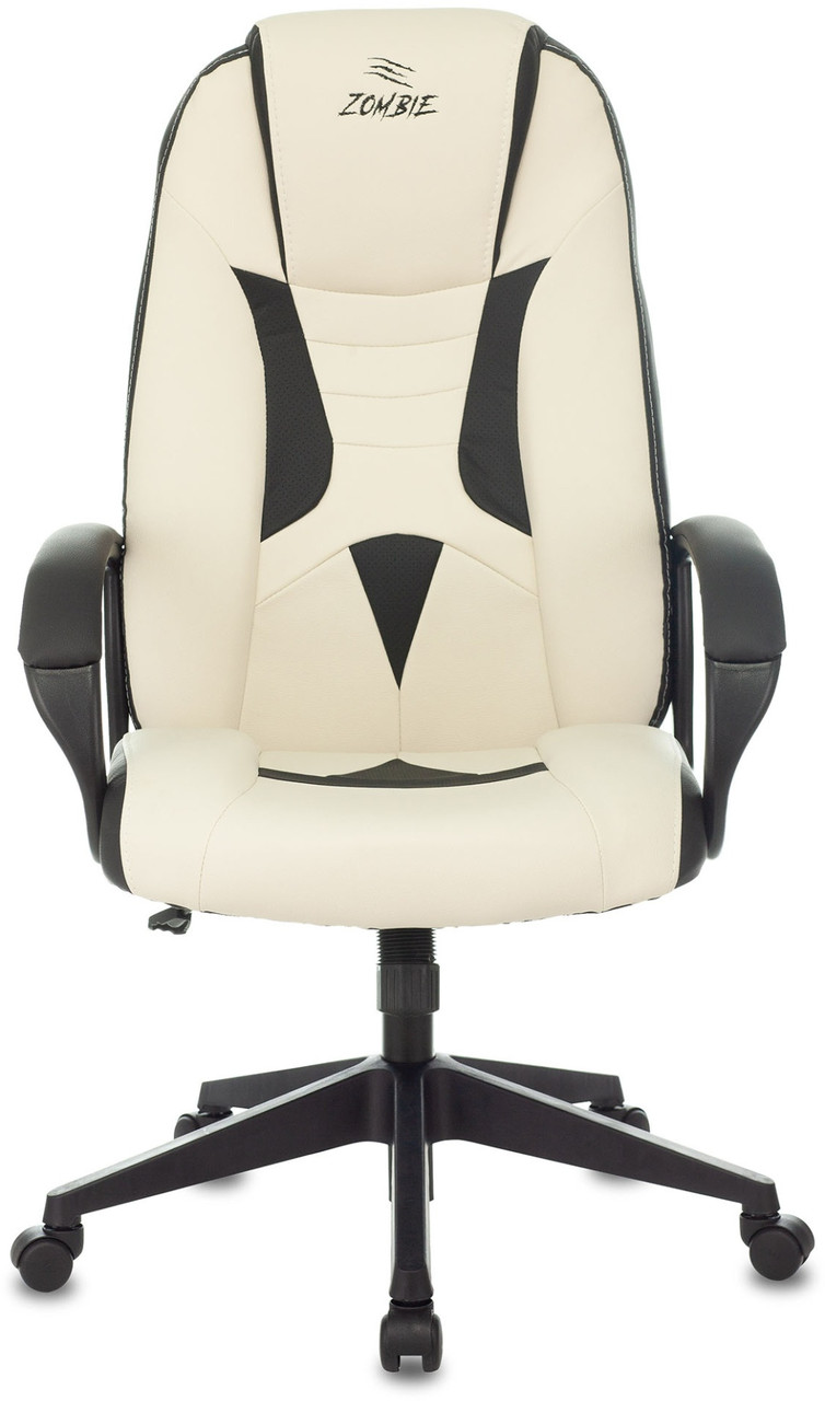 Игровое кресло Zombie 8 WHITE, черный, белый - фото 1 - id-p116179667