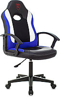 Игровое кресло Zombie 11LT BLUE, черный-синий