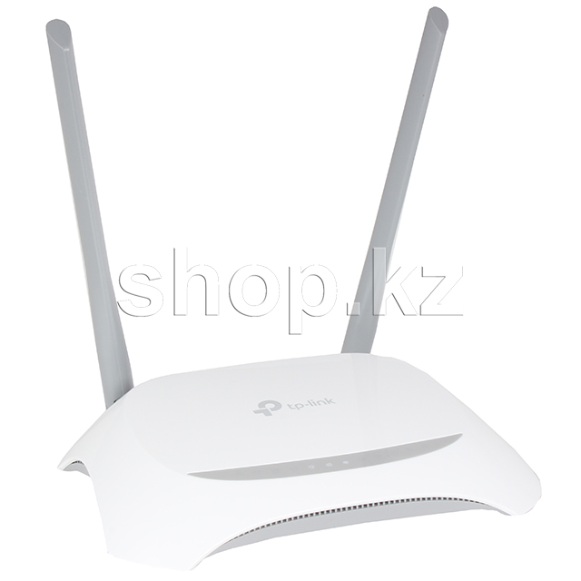 Маршрутизатор TP-Link TL-WR840N Wireless, 300/54/11 Мбит/с (802.11b/g/n), 4-port 10/100,1x WAN - фото 1 - id-p116180456