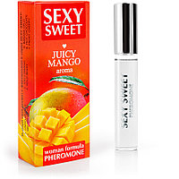 Феромондары бар SEXY SWEET JUICY MANGO денеге арналған парфюмерленген құрал 10 мл