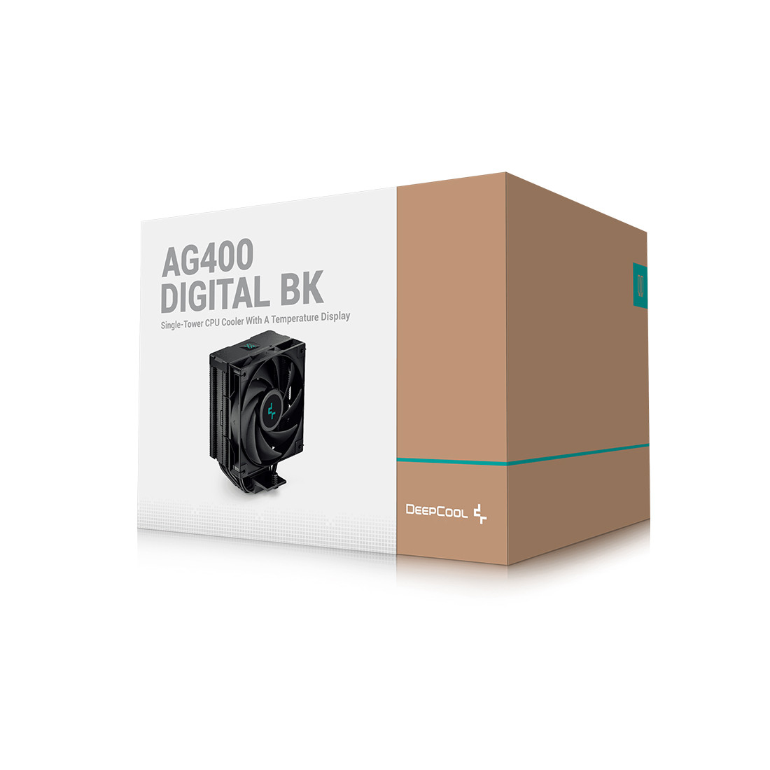 Кулер для процессора Deepcool AG400 DIGITAL BK ARGB 2-020039 R-AG400-BKADMN-G-1 - фото 3 - id-p116181084