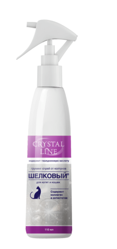 Шампунь универсальный CRYSTAL LINE БАРХАТНЫЙ, для котят и кошек