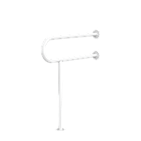 Поручень для инвалидов угловой с опорой на пол
